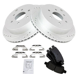 TRQ® - Performance Ceramic Rear Brake Kit