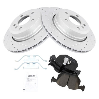 TRQ® - Performance Ceramic Rear Brake Kit