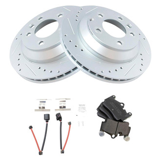TRQ® - Performance Semi-Metallic Rear Brake Kit