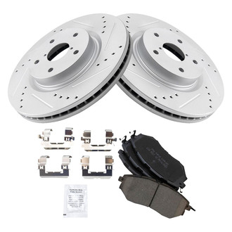 TRQ® - Performance Ceramic Front Brake Kit