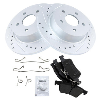 TRQ® - Performance Semi-Metallic Rear Brake Kit
