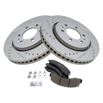TRQ® - Performance Ceramic Front Brake Kit