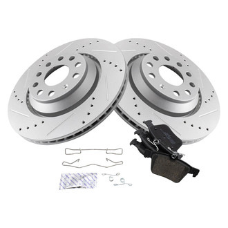 TRQ® - Performance Ceramic Rear Brake Kit