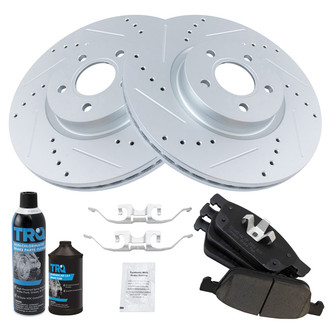 TRQ® - Performance Ceramic Brake Kit