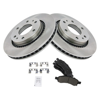 TRQ® - Front Disc Brake Kit with Ceramic Pads
