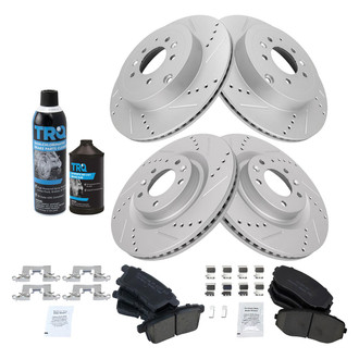 TRQ® - Performance Ceramic Brake Kit