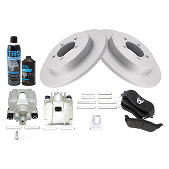 TRQ® - Rear Disc Brake Kit with Ceramic Pads and Calipers