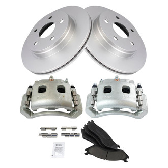 TRQ® - Front Disc Brake Kit with Ceramic Pads and Calipers
