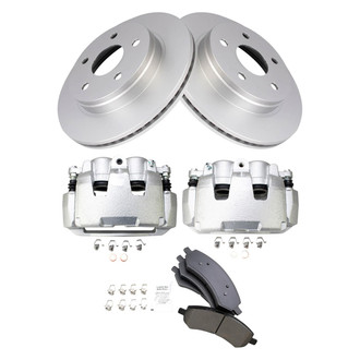 TRQ® - Front Disc Brake Kit with Ceramic Pads and Calipers