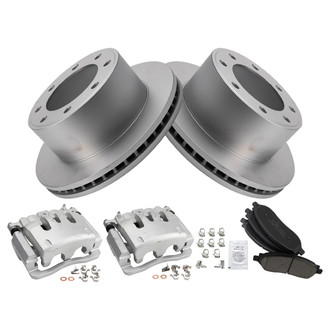 TRQ® - Rear Disc Brake Kit with Ceramic Pads and Calipers