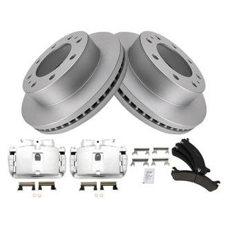 TRQ® - Front Disc Brake Kit with Ceramic Pads and Calipers
