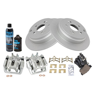 TRQ® - Rear Disc Brake Kit with Ceramic Pads