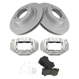 TRQ® - Front Disc Brake Kit with Ceramic Pads and Calipers