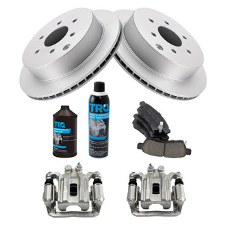 TRQ® - Performance Ceramic Rear Brake Kit