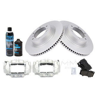 TRQ® - Front Disc Brake Kit with Ceramic Pads and Calipers