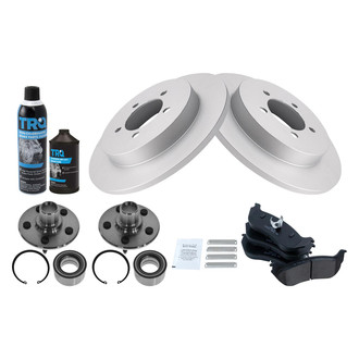 TRQ® - Rear Disc Brake Kit with Ceramic Pads