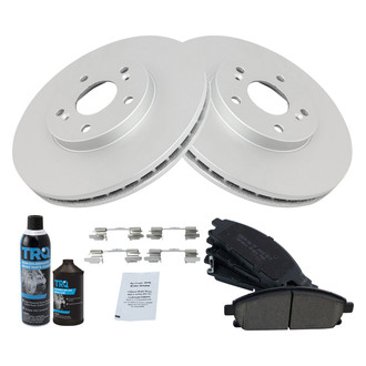 TRQ® - Front Disc Brake Kit with Ceramic Pads