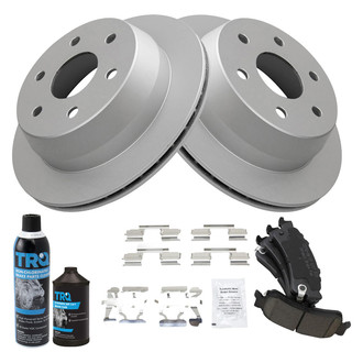 TRQ® - Rear Disc Brake Kit with Ceramic Pads
