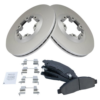TRQ® - Front Disc Brake Kit with Ceramic Pads