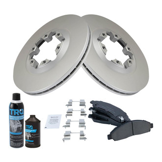 TRQ® - Front Disc Brake Kit with Ceramic Pads