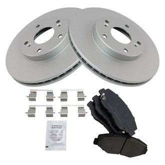 TRQ® - Front Disc Brake Kit with Ceramic Pads