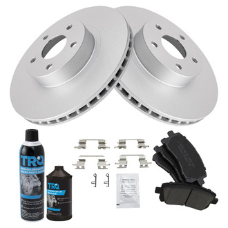 TRQ® - Front Disc Brake Kit with Ceramic Pads