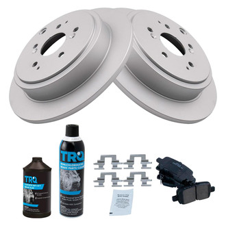 TRQ® - Rear Disc Brake Kit with Ceramic Pads
