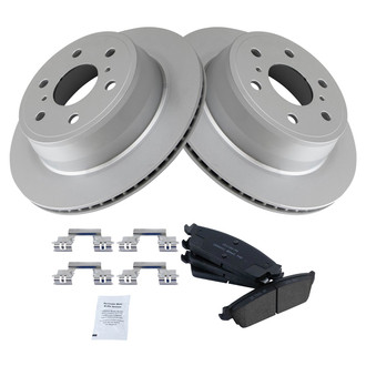TRQ® - Rear Disc Brake Kit with Ceramic Pads