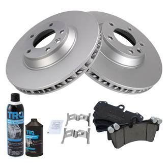 TRQ® - Front Disc Brake Kit with Ceramic Pads