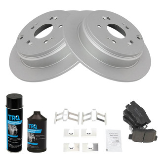TRQ® - Rear Disc Brake Kit with Ceramic Pads