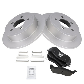 TRQ® - Rear Disc Brake Kit with Ceramic Pads