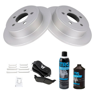 TRQ® - Rear Disc Brake Kit with Ceramic Pads