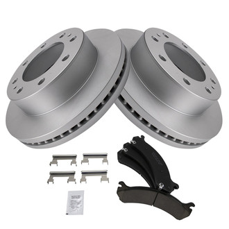 TRQ® - Front Disc Brake Kit with Ceramic Pads