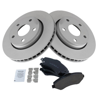 TRQ® - Front Disc Brake Kit with Ceramic Pads