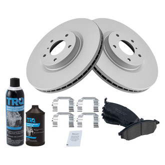 TRQ® - Front Disc Brake Kit with Ceramic Pads