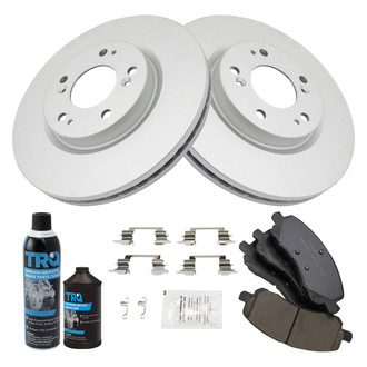 TRQ® - Front Disc Brake Kit with Ceramic Pads