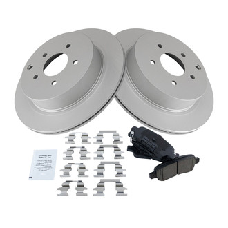 TRQ® - Rear Disc Brake Kit with Ceramic Pads