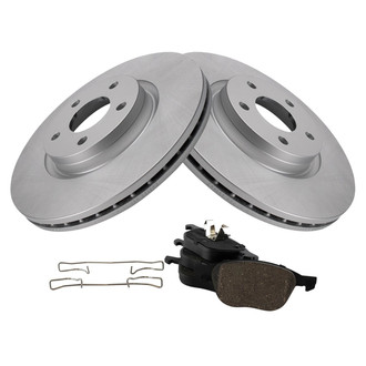 TRQ® - Front Disc Brake Kit with Ceramic Pads