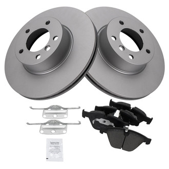 TRQ® - Front Disc Brake Kit with Ceramic Pads