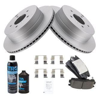 TRQ® - Rear Disc Brake Kit with Ceramic Pads
