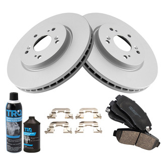 TRQ® - Front Disc Brake Kit with Ceramic Pads