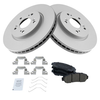 TRQ® - Front Disc Brake Kit with Ceramic Pads