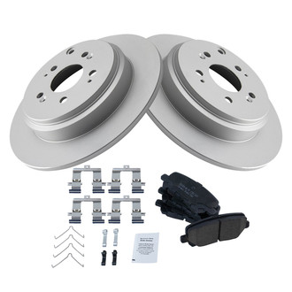 TRQ® - Rear Disc Brake Kit with Ceramic Pads