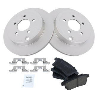 TRQ® - Rear Disc Brake Kit with Ceramic Pads