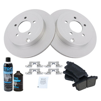 TRQ® - Rear Disc Brake Kit with Ceramic Pads