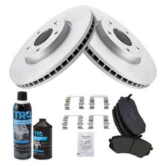 TRQ® - Front Disc Brake Kit with Ceramic Pads
