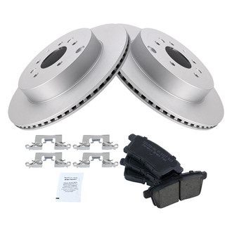 TRQ® - Rear Disc Brake Kit with Ceramic Pads