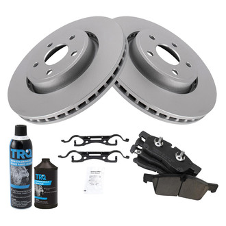 TRQ® - Front Disc Brake Kit with Ceramic Pads
