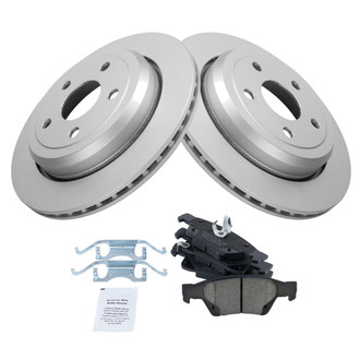 TRQ® - Rear Disc Brake Kit with Ceramic Pads