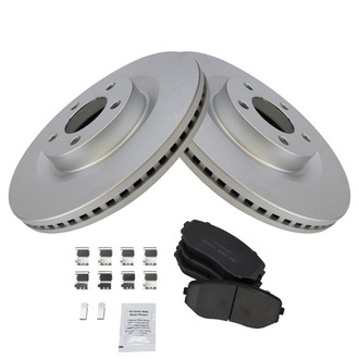 TRQ® - Front Disc Brake Kit with Ceramic Pads